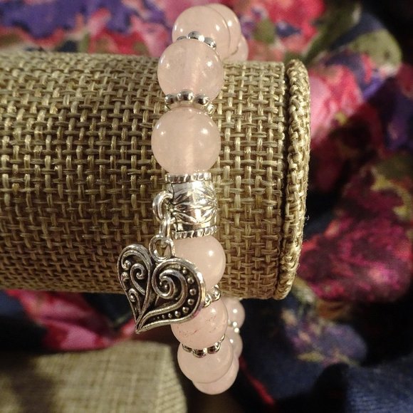 Handmade single-charm stretch bracelets - Picture 12 of 15